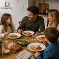 Dovariny™ PastaNest Ceramic Pasta Bowl – Wide-Rim Serving Bowl for Pasta, Risotto, Salad & Everyday Dining